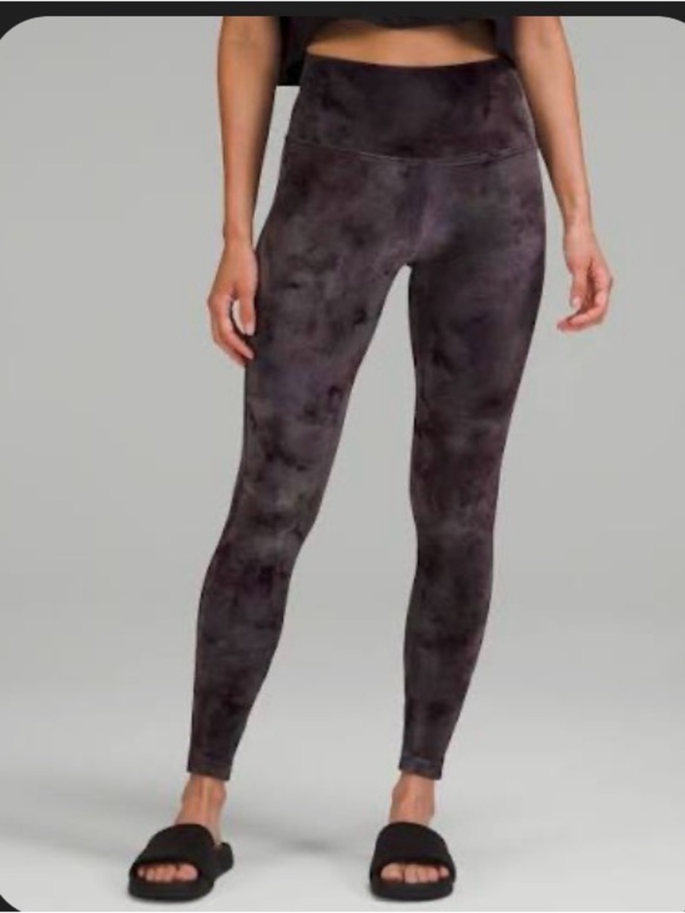 NWT Women’s Lululemon Wunder High Rise HR Tight Velour leggings pants  size 4